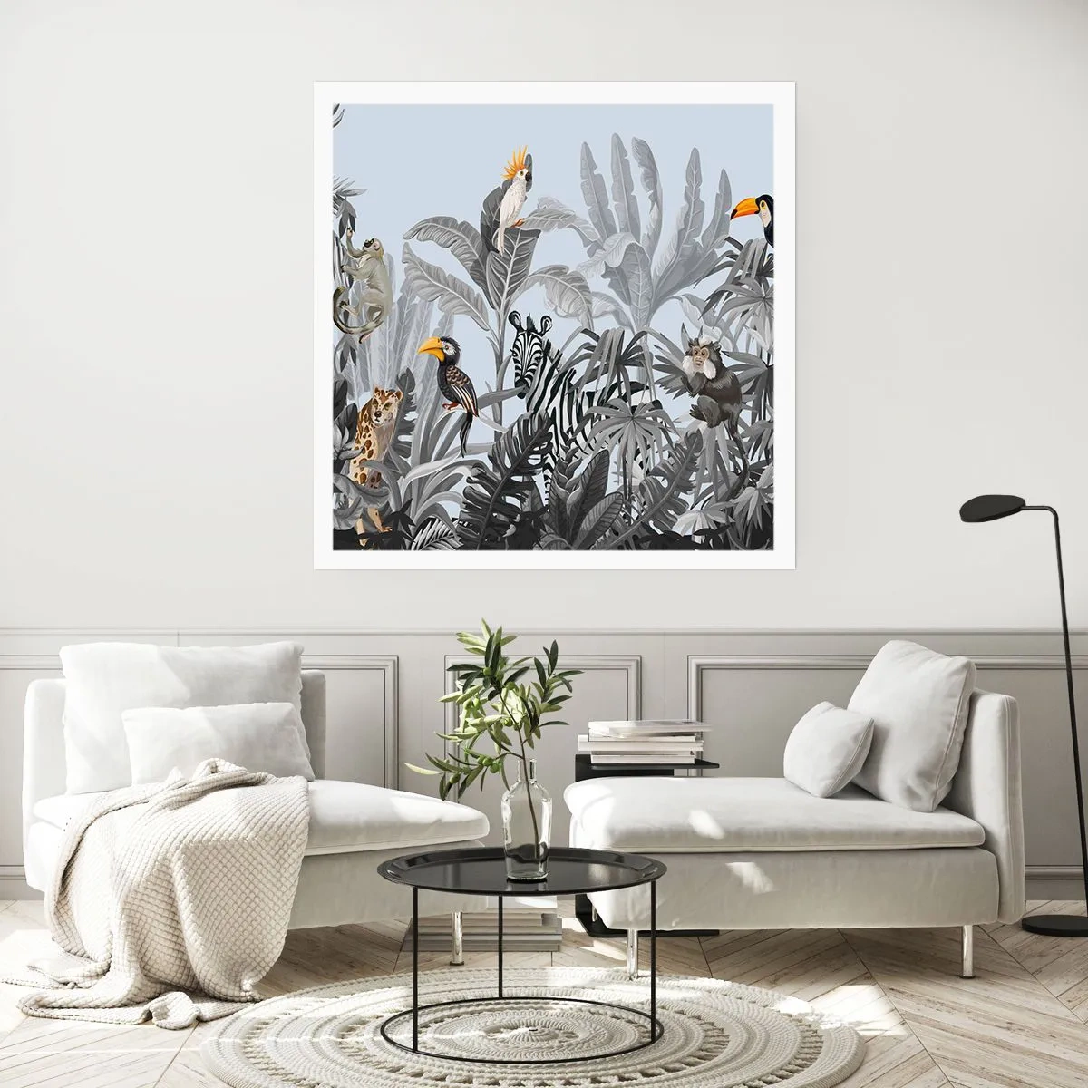 Poster - Favola africana - 60x60 cm