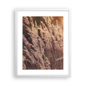 Poster in cornice bianca - Pronti a salutare l'autunno - 40x50 cm