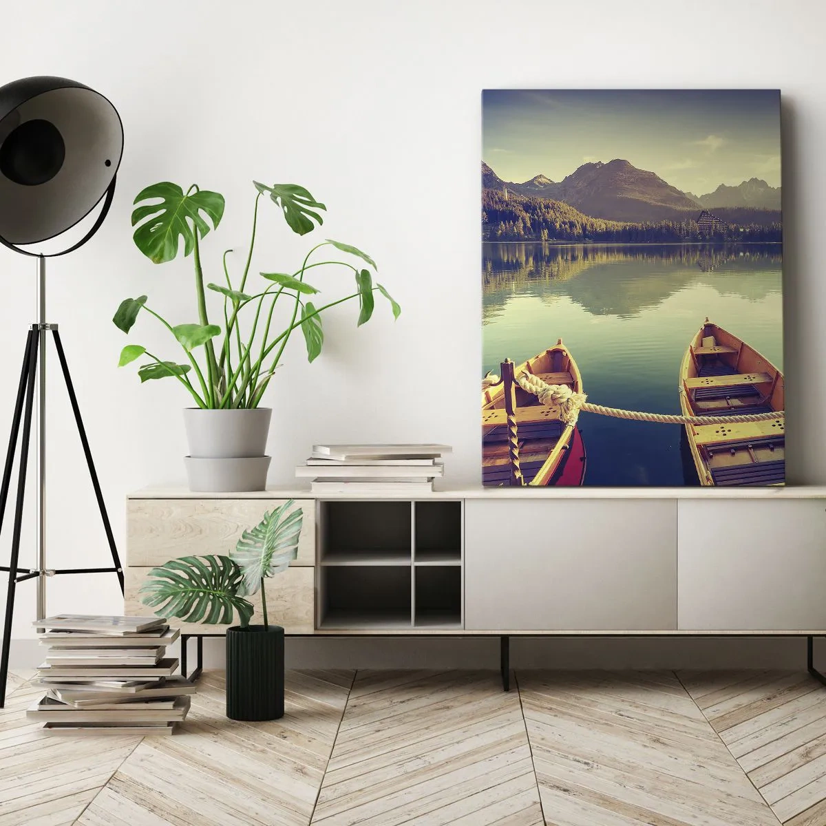 Quadro su tela - Stampe su Tela - Vivere secondo le sue leggi - 45x80 cm