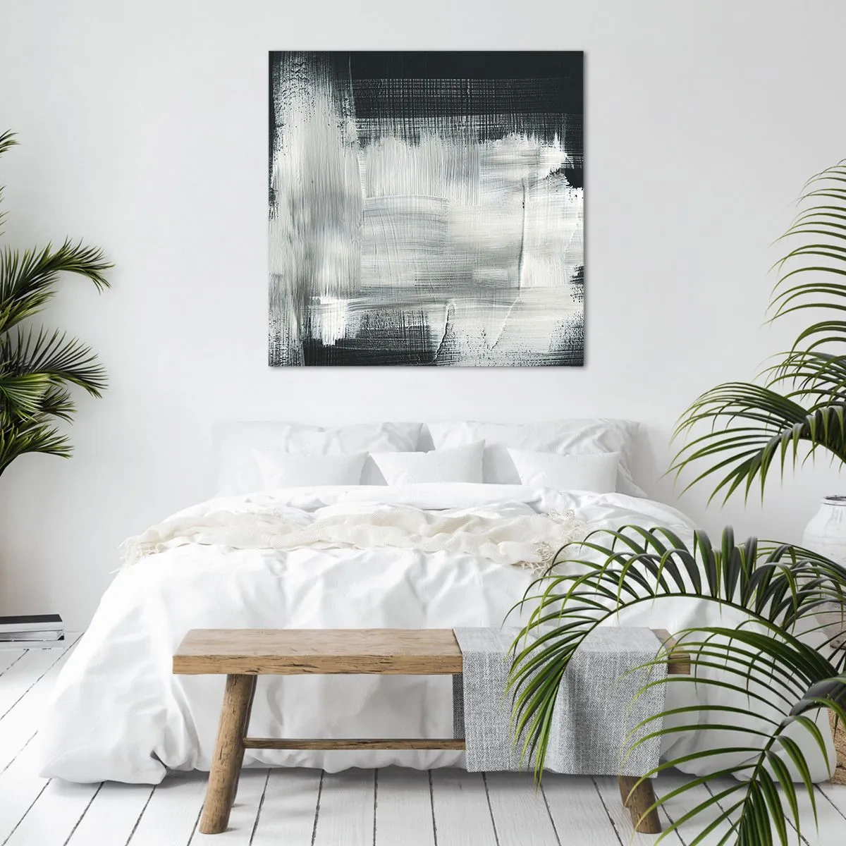 Quadro su tela - Stampe su Tela - Tessuto in verticale e in orizzontale - 70x70 cm