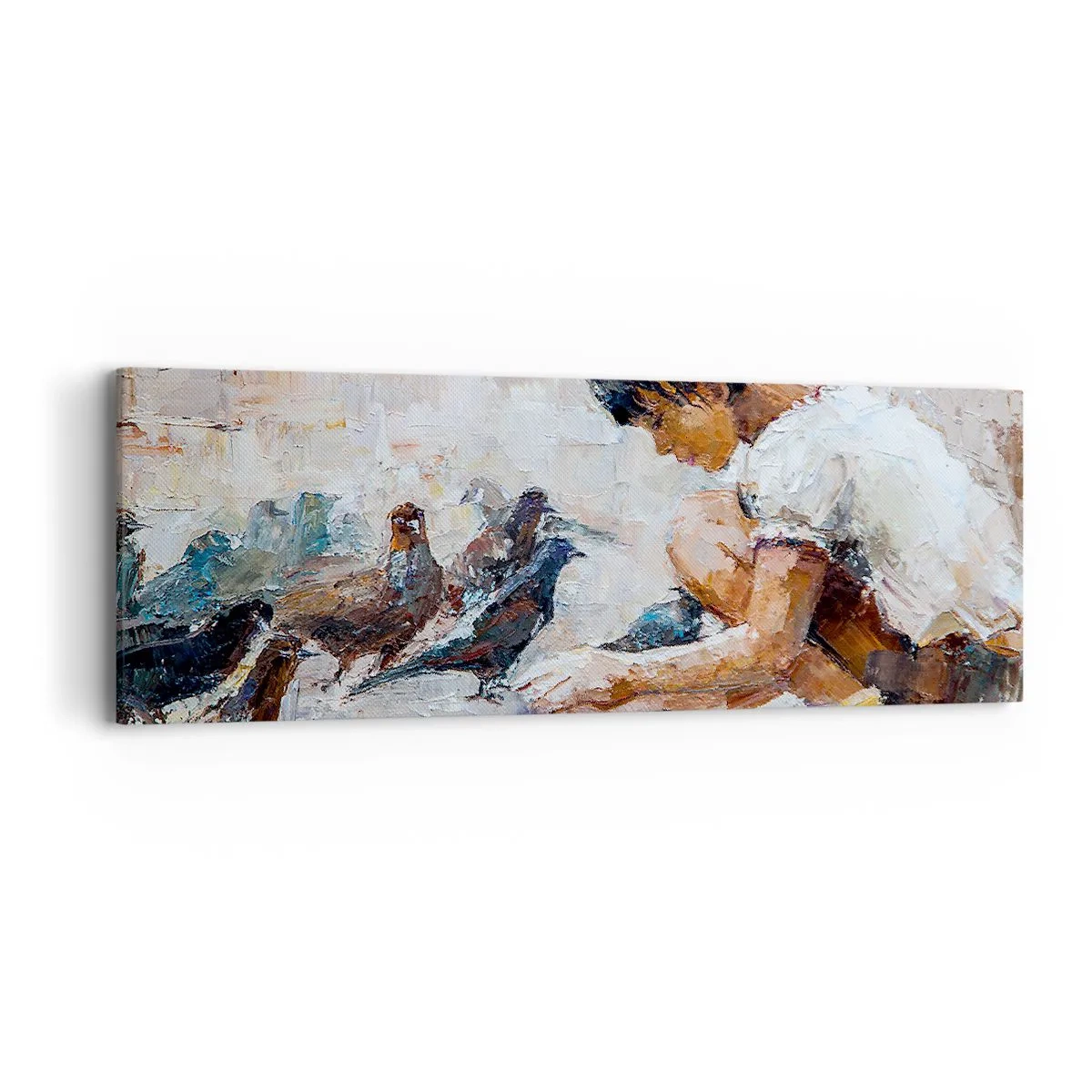 Quadro su tela - Stampe su Tela - Piccoli e gentili - 90x30 cm