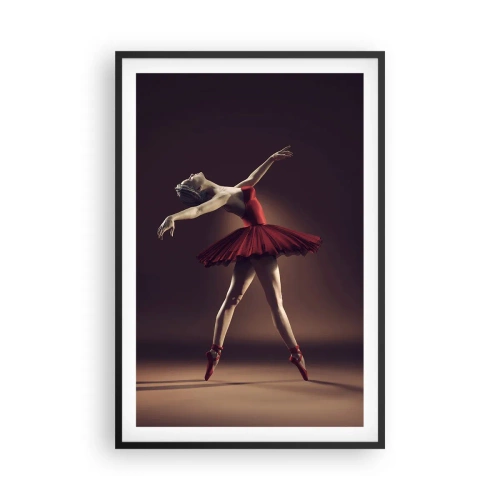 Poster in cornice nera - Prima ballerina - 61x91 cm