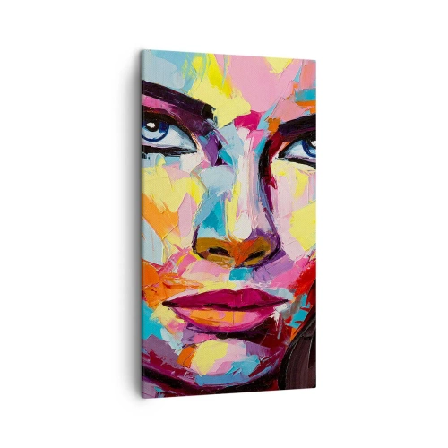 Quadro su tela - Stampe su Tela - Anche l'anima è colorata - 45x80 cm