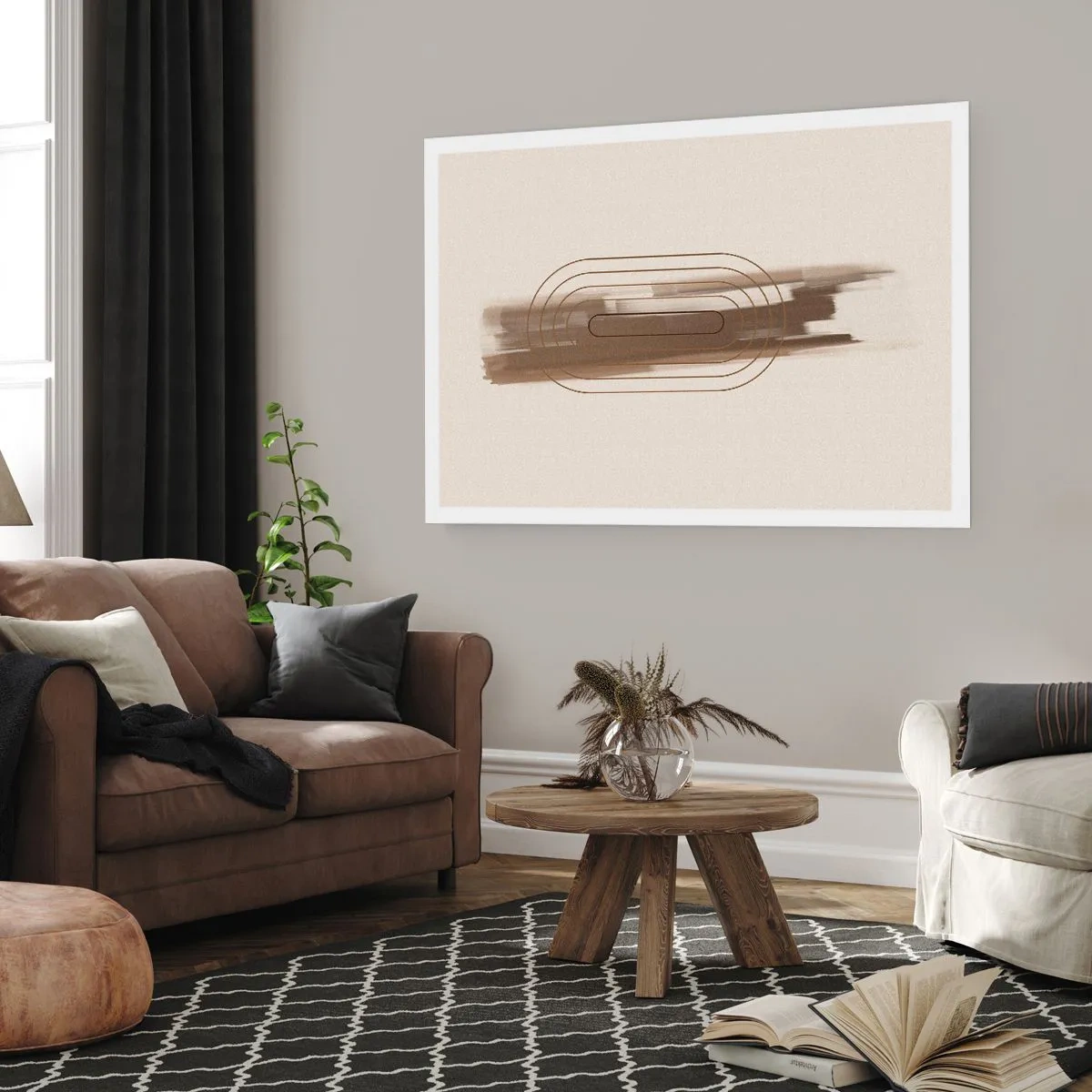Poster - Un soffio di grigio - 91x61 cm