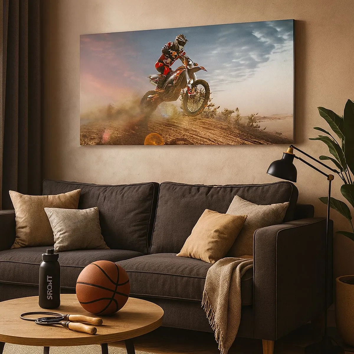 Quadro su tela - Stampe su Tela - Verso la vittoria - 100x40 cm