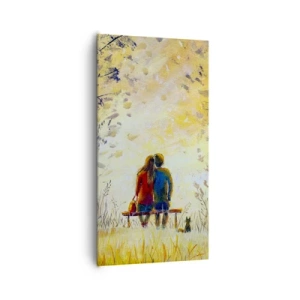 Quadro su tela - Stampe su Tela - Attimo magico - 65x120 cm