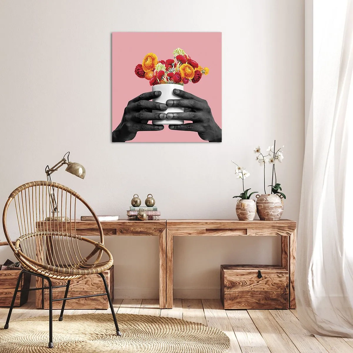 Quadro su tela - Stampe su Tela - Apoteosi di vita - 60x60 cm