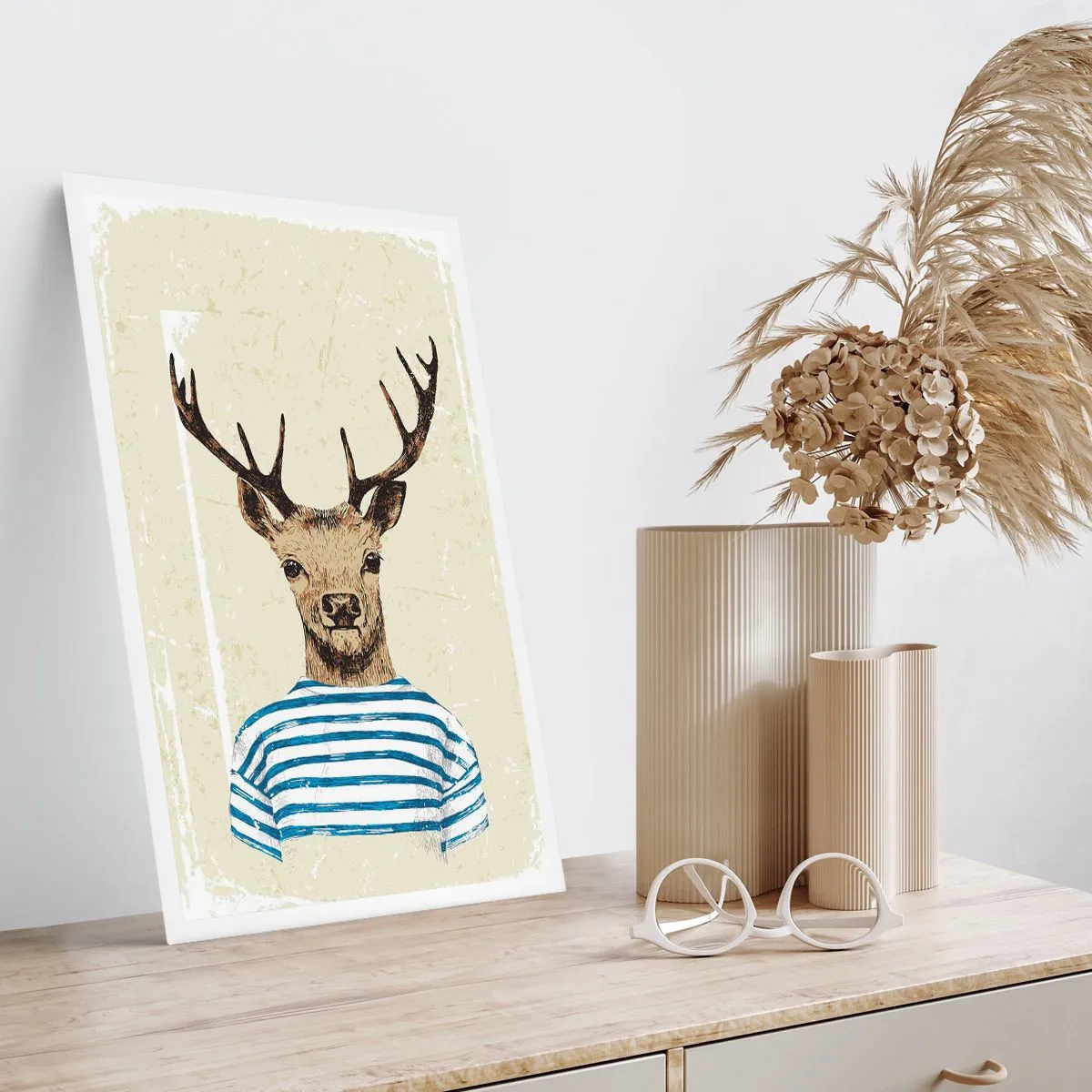 Poster - Mi piacciono le camicie a righe! - 40x50 cm