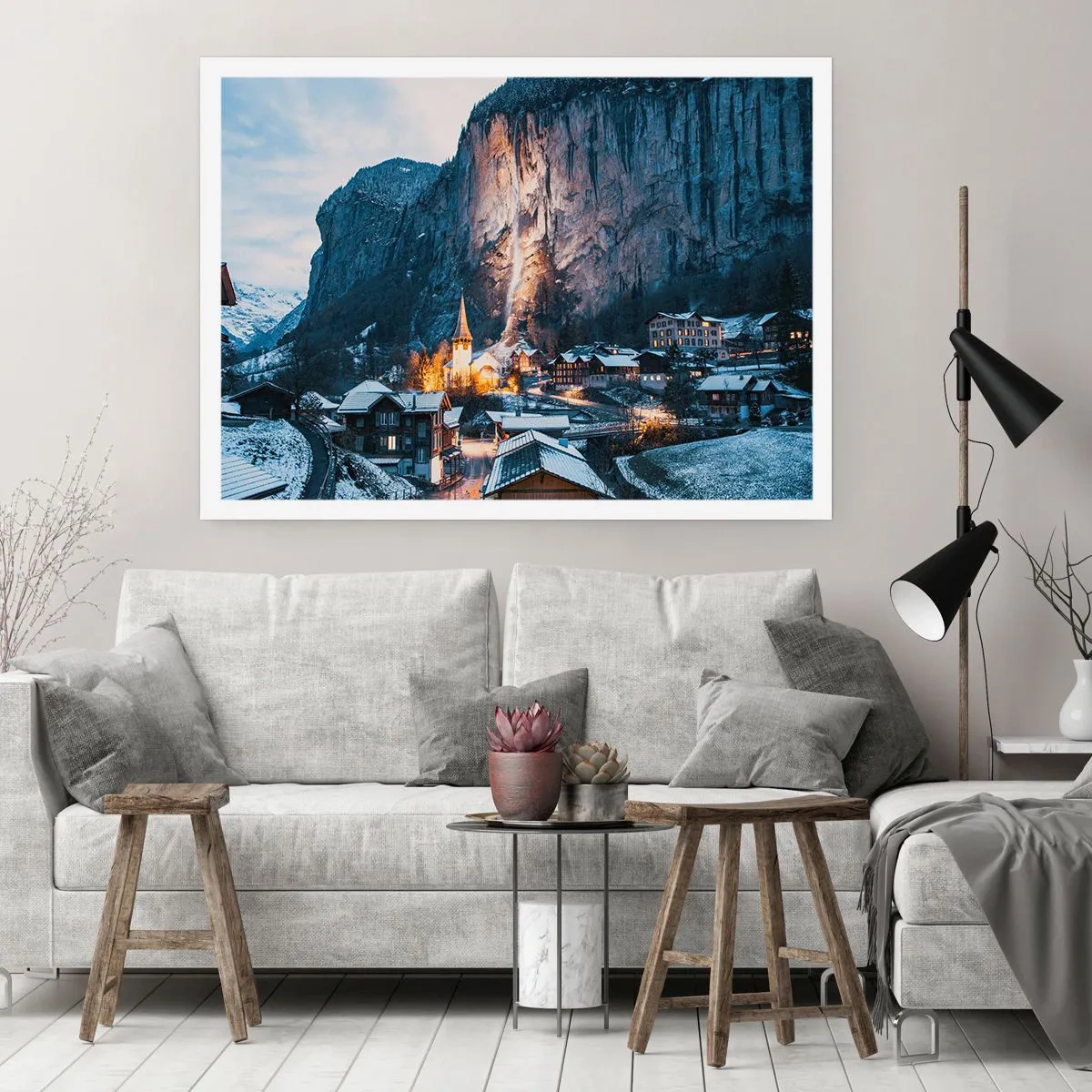 Poster - Lo spirito luminoso dell'inverno - 91x61 cm