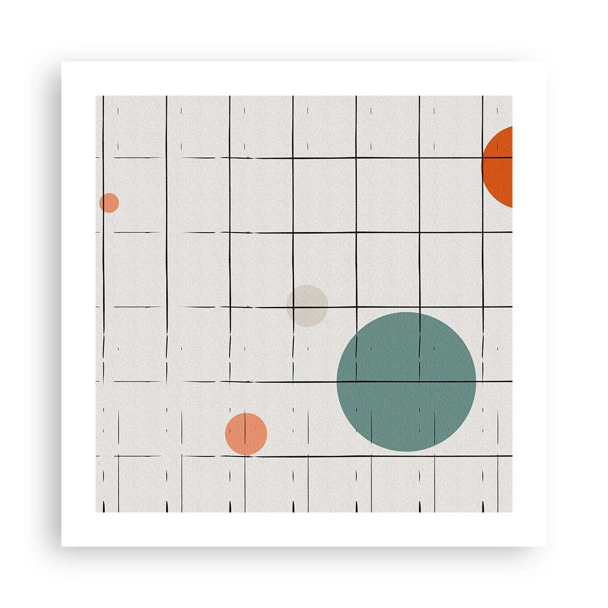 Poster - Prigionieri. Noi o loro? - 50x50 cm