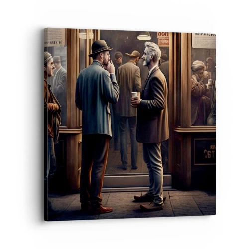 Quadro su tela - Stampe su Tela - Il buon momento della giornata - 30x30 cm