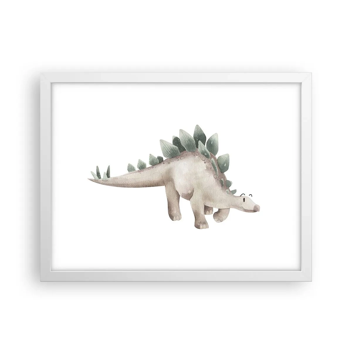 Poster in cornice bianca - Sono vostro amico - 40x30 cm