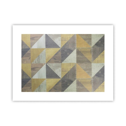 Poster - Secondo i triangoli - 40x30 cm