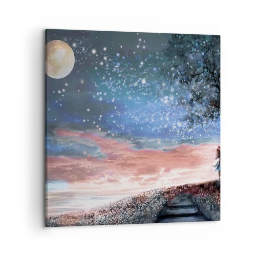Quadro su tela - Stampe su Tela - Lo spettacolo delle stelle - 50x50 cm