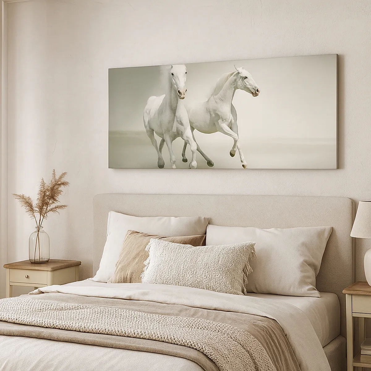 Quadro su tela - Stampe su Tela - White power! - 30x30 cm