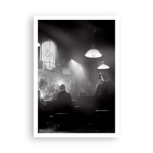 Poster - Nell'atmosfera jazz - 70x100 cm