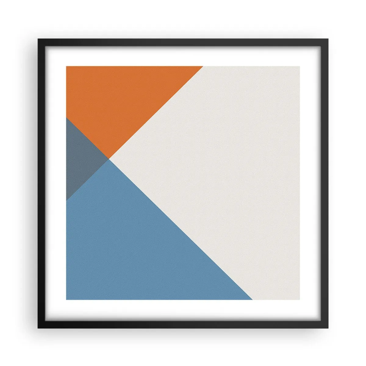 Poster in cornice nera - Ad angolo... - 50x50 cm