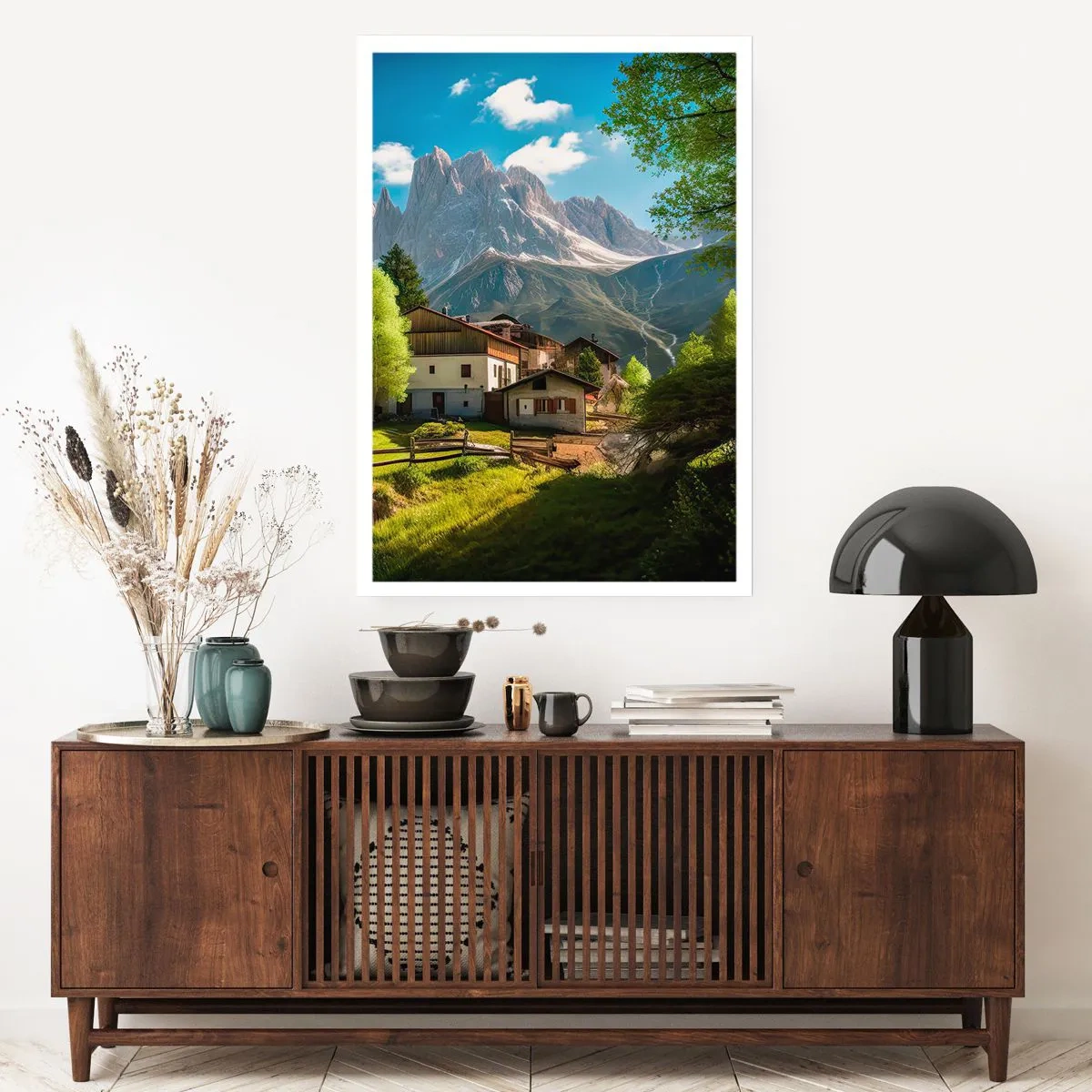 Poster - Idillio alpino - 61x91 cm