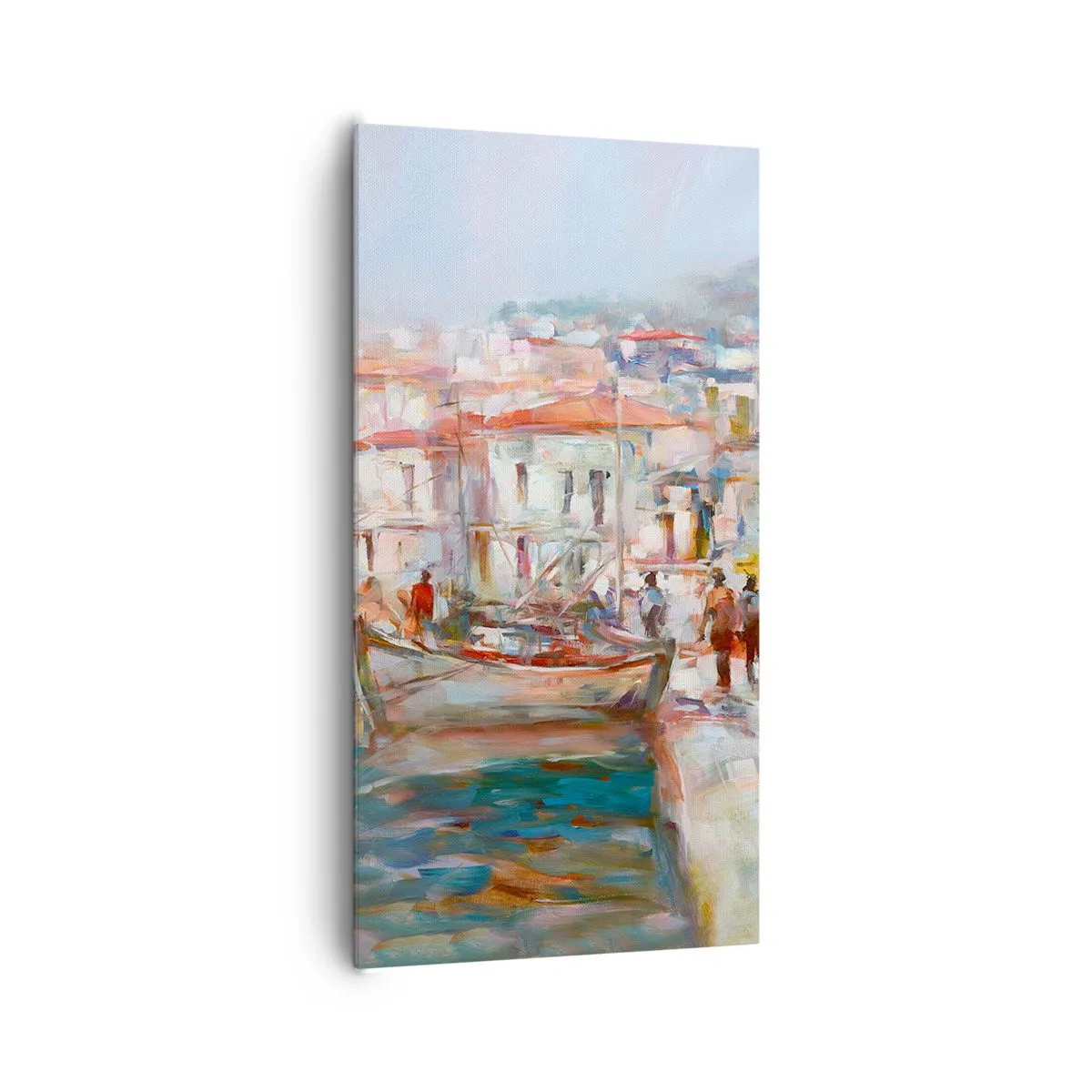 Quadro su tela - Stampe su Tela - Vacanze in pastello - 65x120 cm