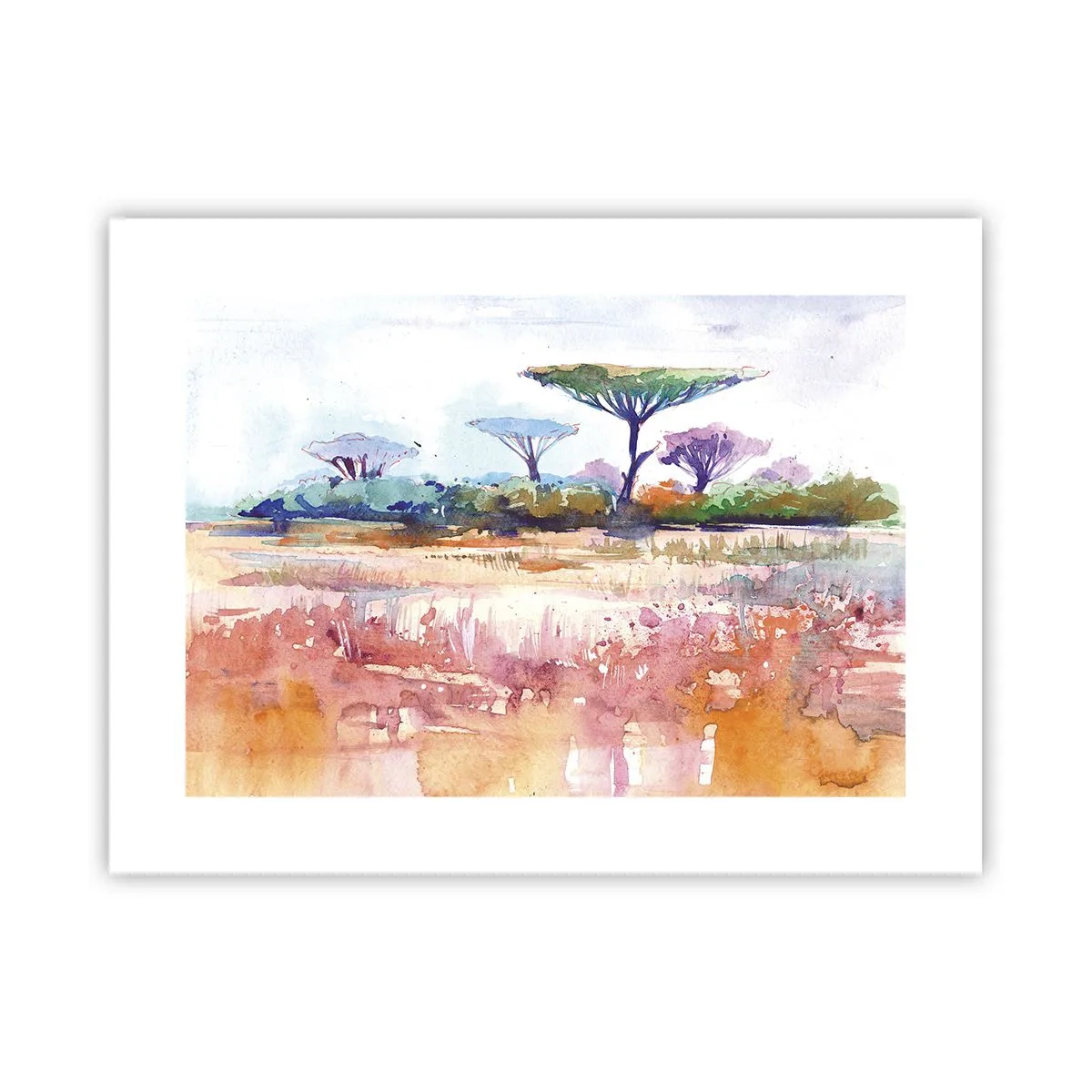 Poster - I colori della savana - 40x30 cm