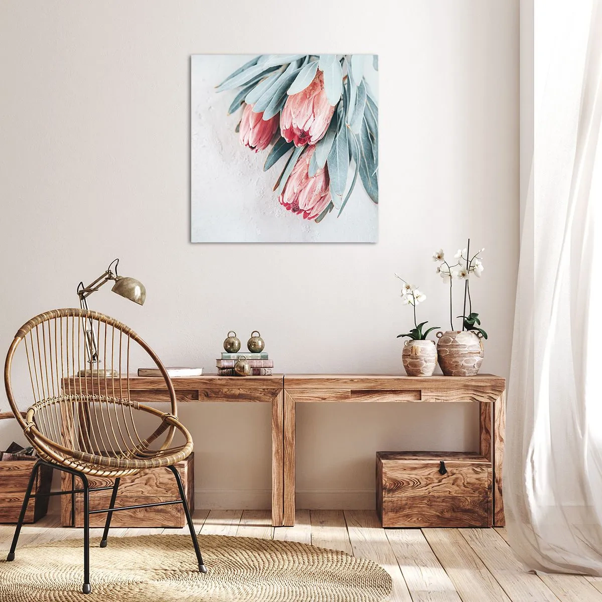 Quadro su tela - Stampe su Tela - Imbarazzati per la propria bellezza - 60x60 cm