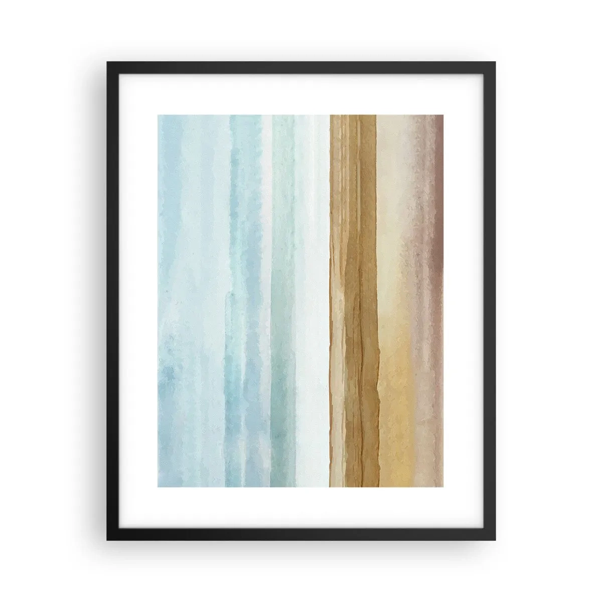 Poster in cornice nera - Rilassamento - 40x50 cm