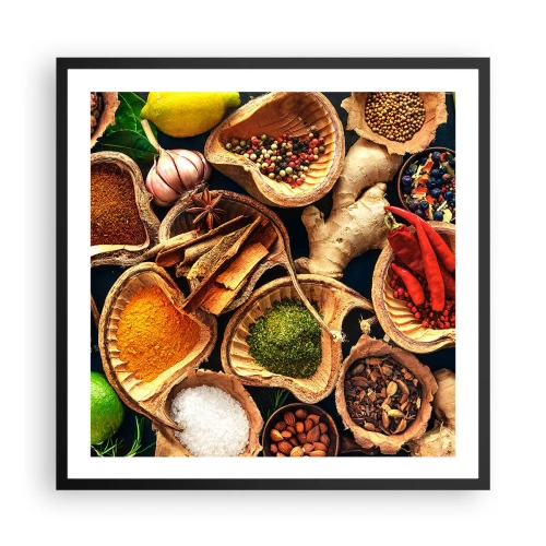 Poster in cornice nera - Prendi quello che vuoi - 60x60 cm