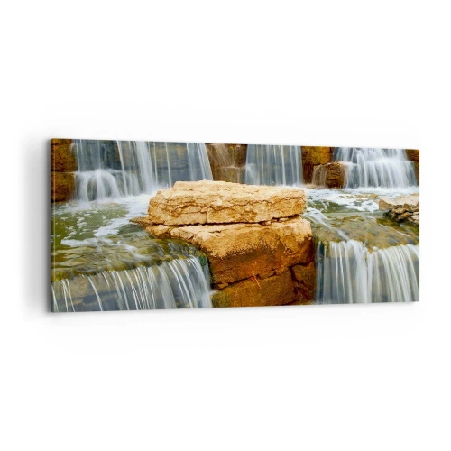 Quadro su tela - Stampe su Tela - La scala verso il cielo - 100x40 cm