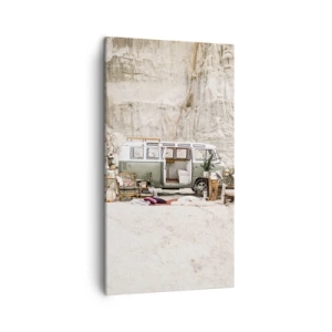 Quadro su tela - Stampe su Tela - è tempo di viaggiare - 45x80 cm