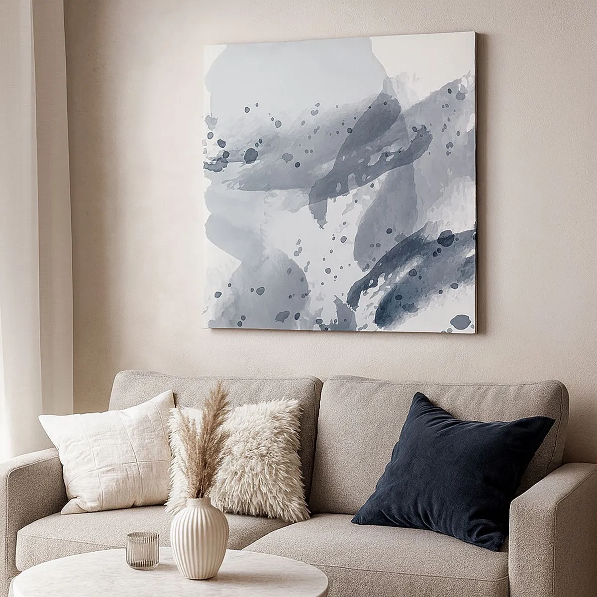 Quadro su tela - Stampe su Tela - Studio della natura dell'acqua - 30x30 cm