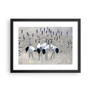 Poster in cornice nera - Tra i suoi - 40x30 cm