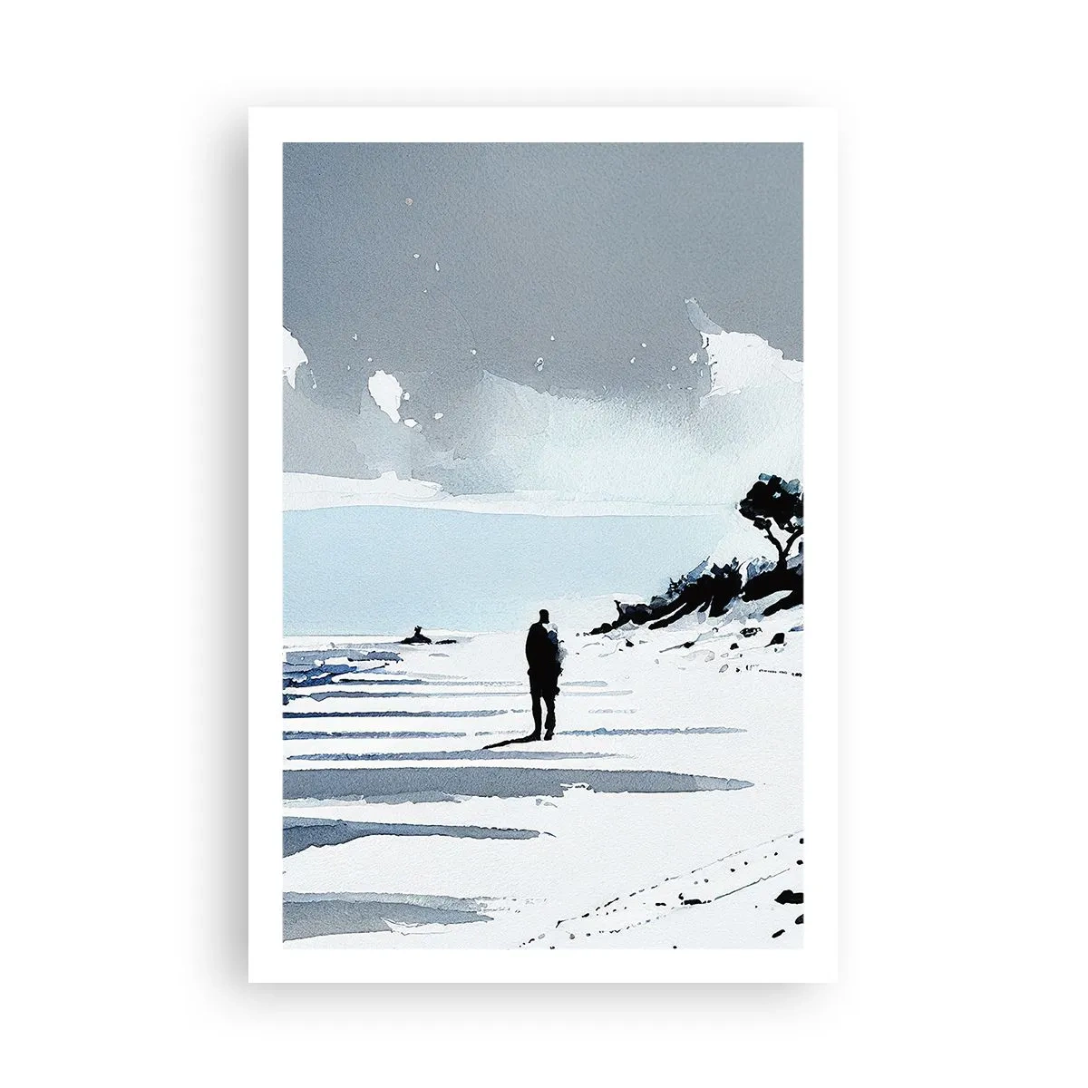 Poster - Solo con se stesso - 61x91 cm