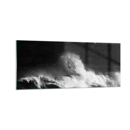Quadro su vetro - Sfida accettata! - 100x40 cm