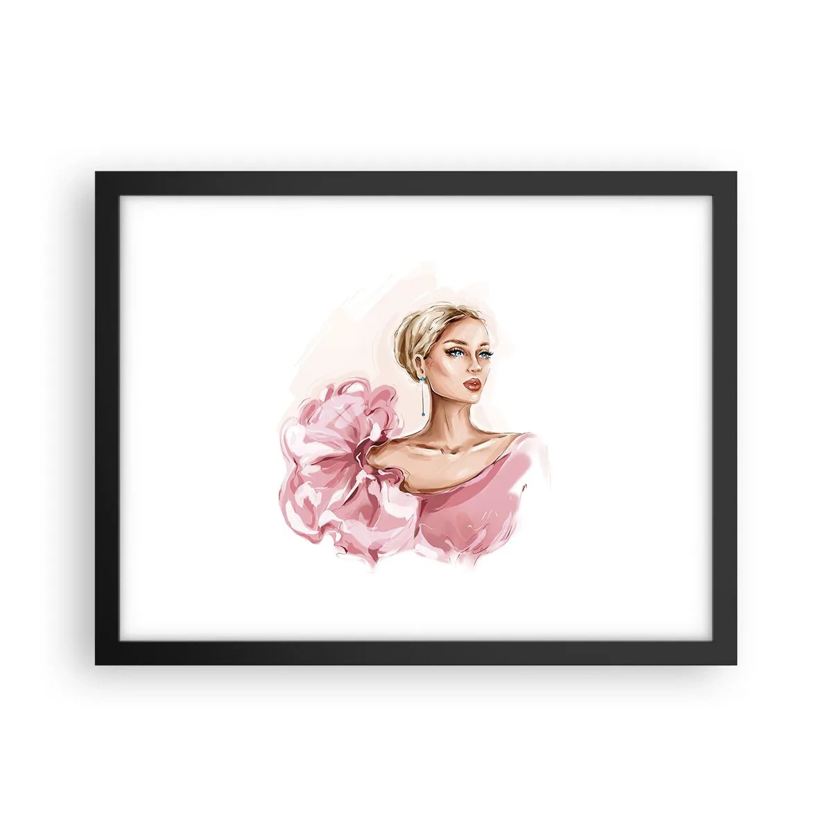 Poster in cornice nera - Come un quadro... - 40x30 cm