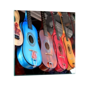 Quadro su vetro - Atmosfera latina - 30x30 cm