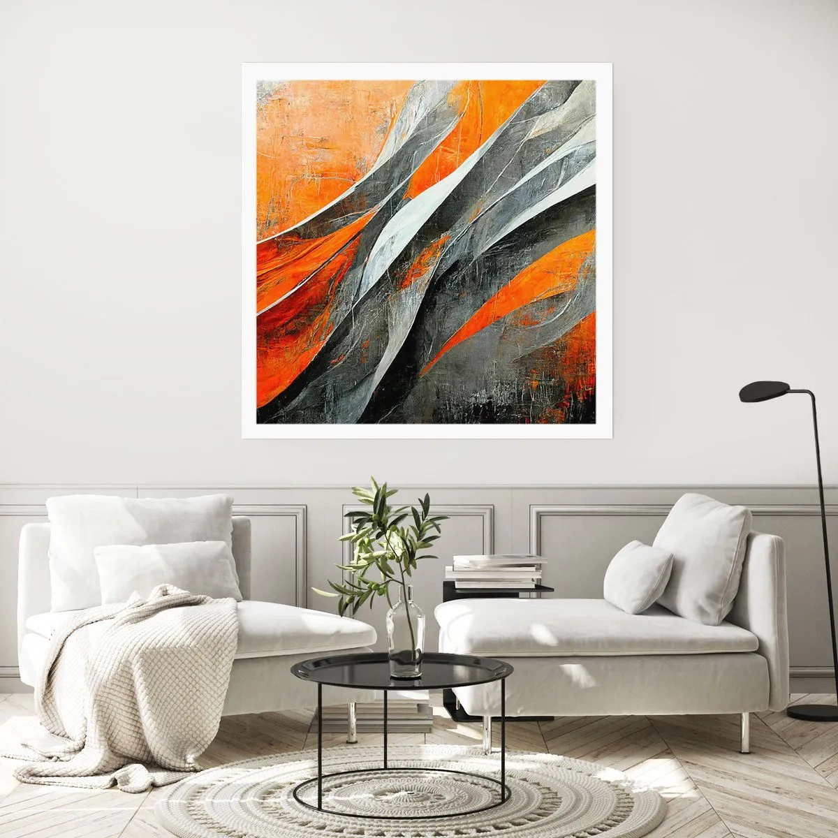 Poster - Caldo e freddo - 30x30 cm