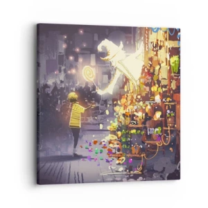 Quadro su tela - Stampe su Tela - La magia esiste - 30x30 cm