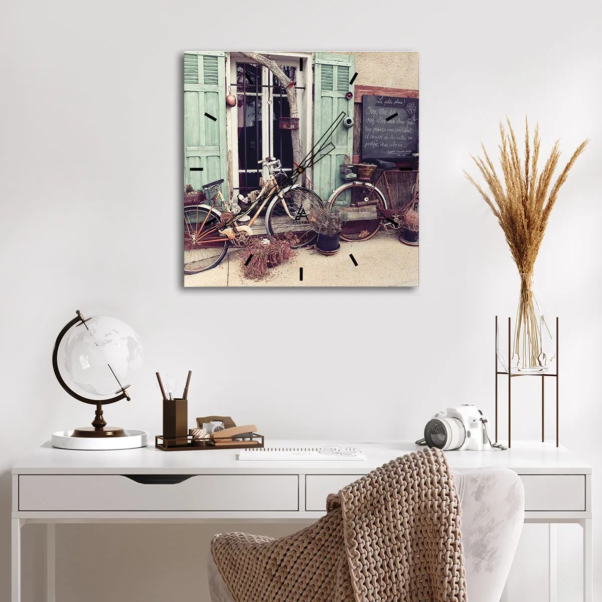 Orologio da parete - Orologio in Vetro - Evviva la provincia - 40x40 cm