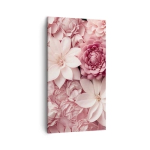 Quadro su tela - Stampe su Tela - Nei petali di rosa - 45x80 cm