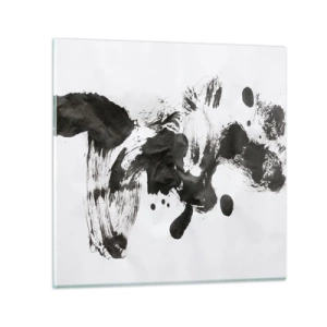 Quadro su vetro - C'è un senso nella follia? - 30x30 cm