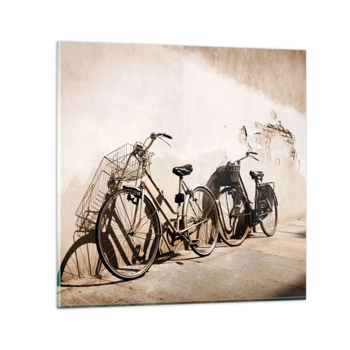 Quadro su vetro - L'indimenticabile bellezza del passato - 30x30 cm