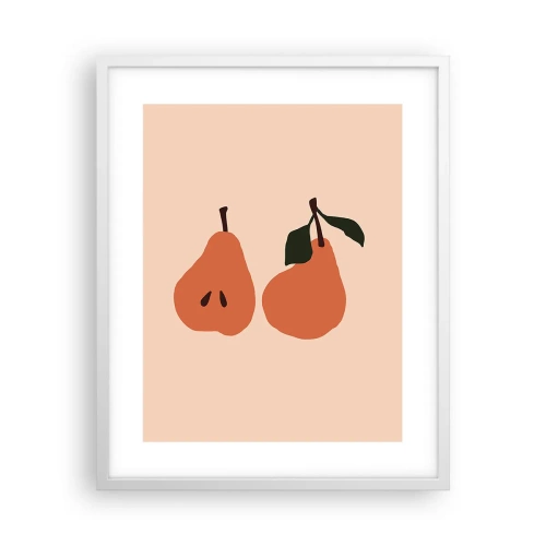 Poster in cornice bianca - La dolcezza stessa - 40x50 cm