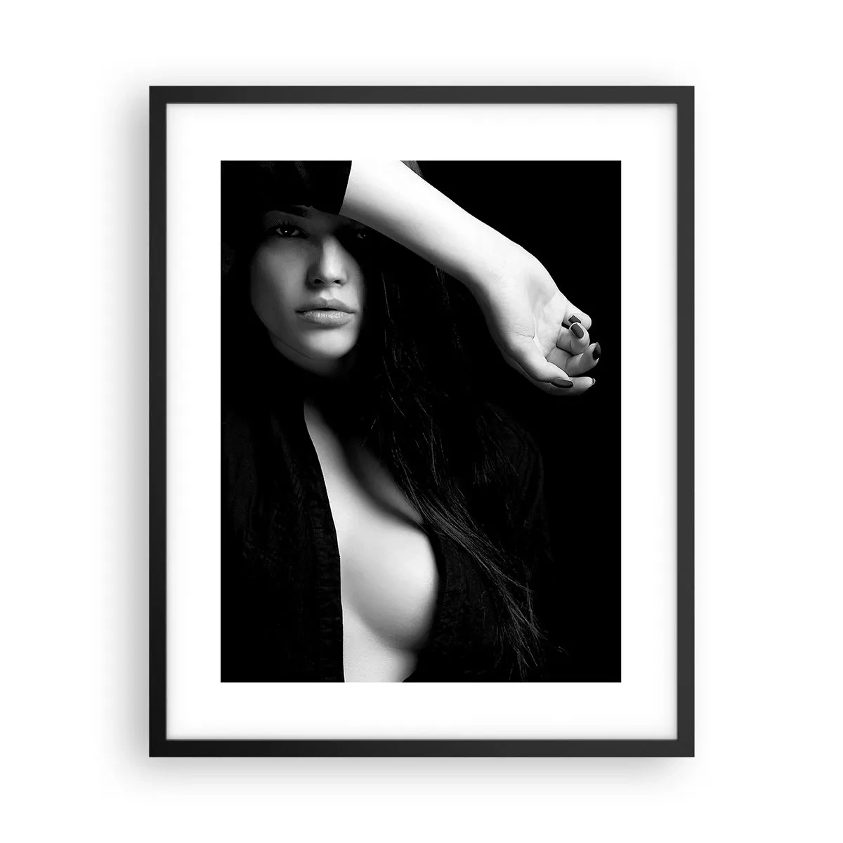 Poster in cornice nera - Scuola di seduzione - 40x50 cm