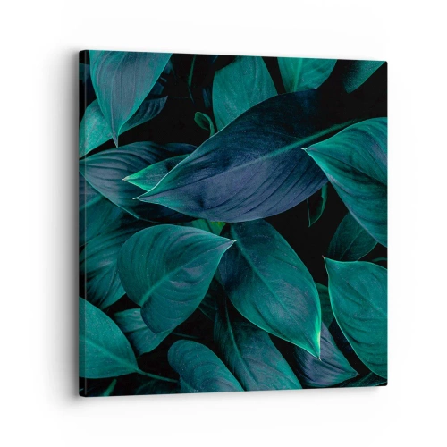 Quadro su tela - Stampe su Tela - Il verde puro - 30x30 cm