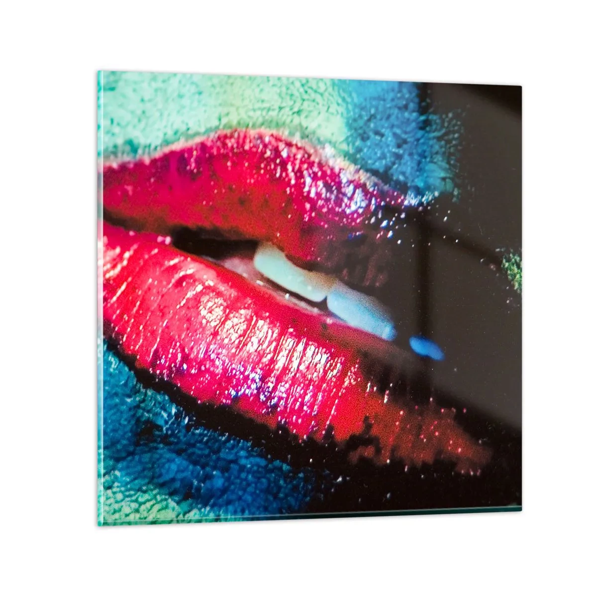 Quadro su vetro - Sensuali e inquietanti - 30x30 cm