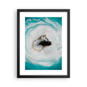 Poster in cornice nera - Penetrare all'interno - 30x40 cm