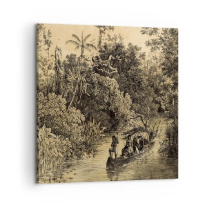 Quadro su tela - Stampe su Tela - Viaggio alla fonte - 60x60 cm