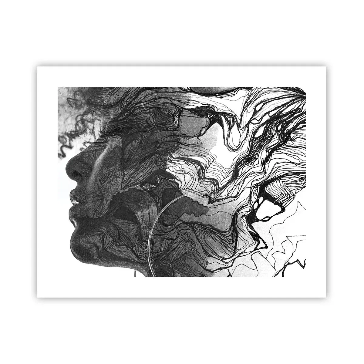 Poster - Aggrovigliata nei sogni - 50x40 cm