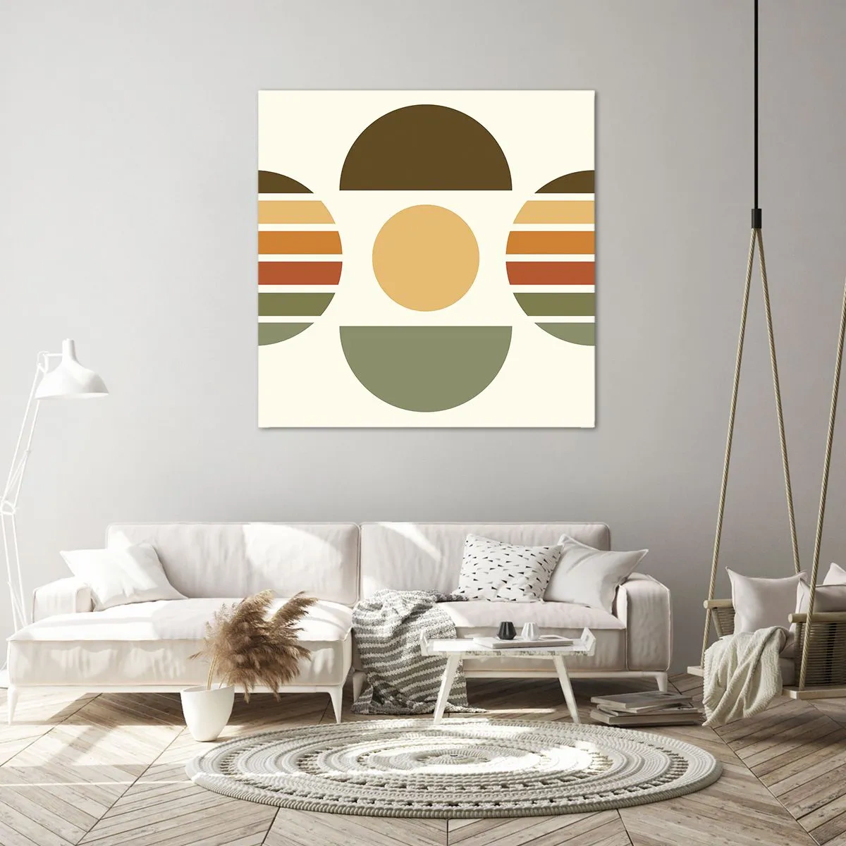 Quadro su tela - Stampe su Tela - Nei colori della terra - 30x30 cm