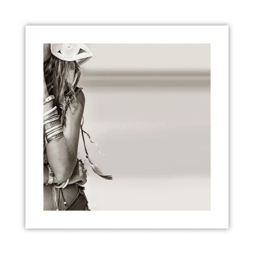 Poster - Come una ragazza - 40x40 cm